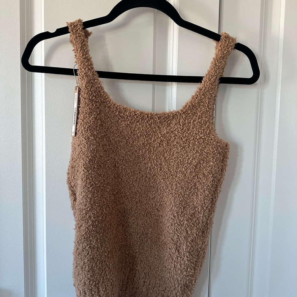 Skims camel teddy set